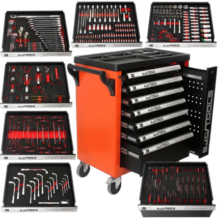 Deluxe Tool Cabinet and Tool Set